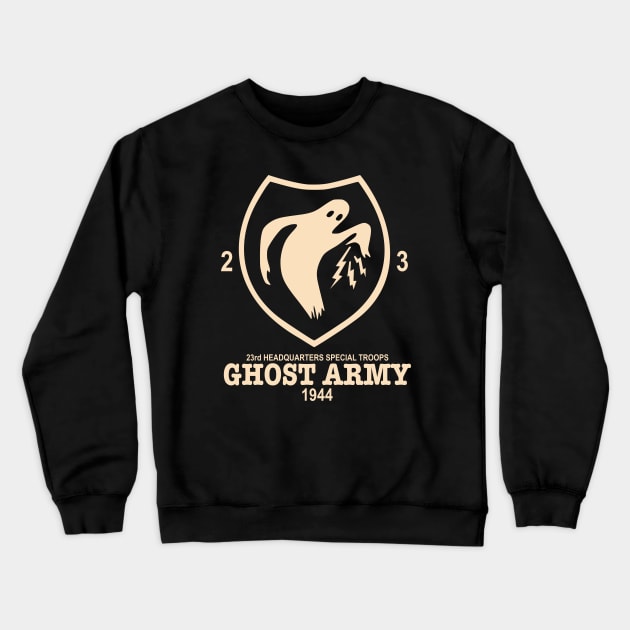 WW2 The Ghost Army Patch Crewneck Sweatshirt by TCP